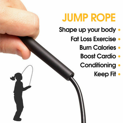 Adjustable Skipping Rope for Adult Gym Fitness and Boxing Speed Training in the UK