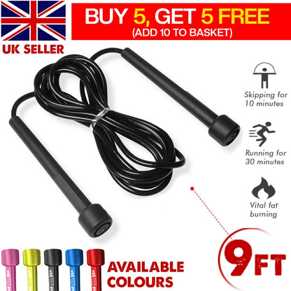 Adjustable Skipping Rope for Adult Gym Fitness and Boxing Speed Training in the UK