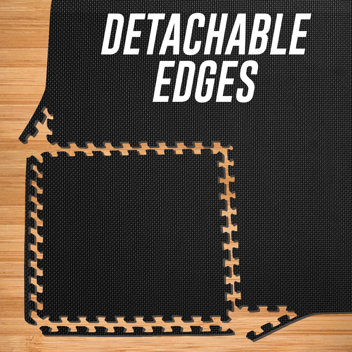 EVA Interlocking Soft Foam Gym Flooring Mats - Yoga Tiles, 25mm, 60x60cm