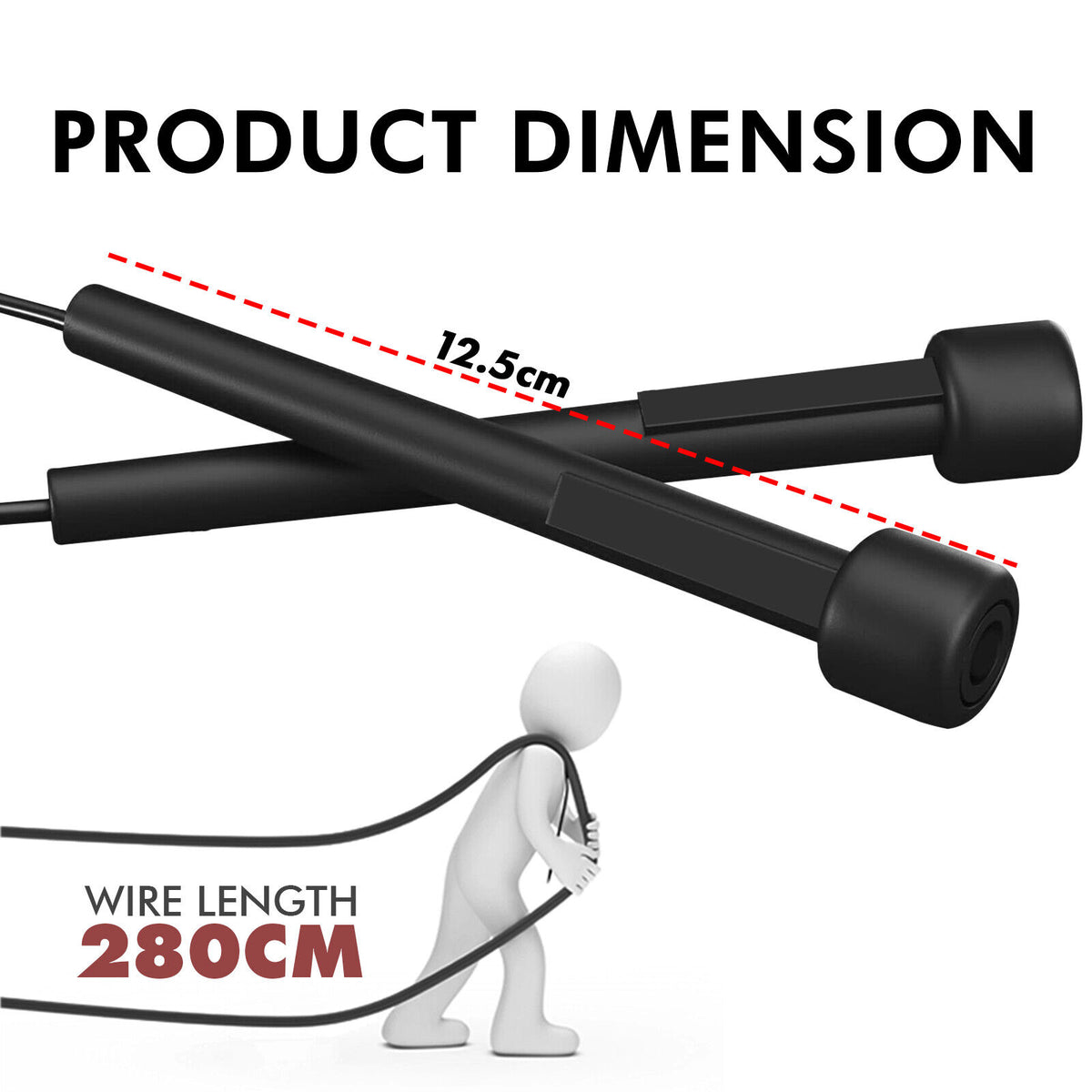 Adjustable Skipping Rope for Adult Gym Fitness and Boxing Speed Training in the UK