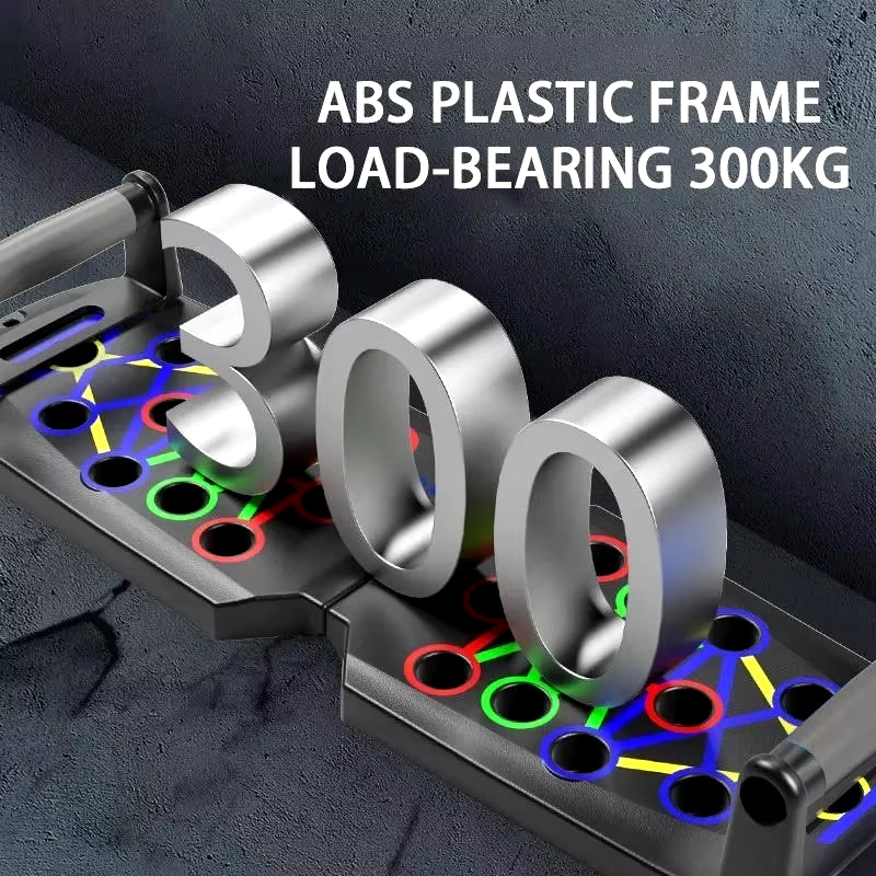Revolutionary Portable Push-Up Board with Ergonomic Handles - Your Ultimate Fitness Companion for Total Upper Body Transformation