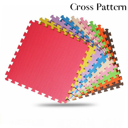 EVA Interlocking Soft Foam Gym Flooring Mats - Yoga Tiles, 25mm, 60x60cm